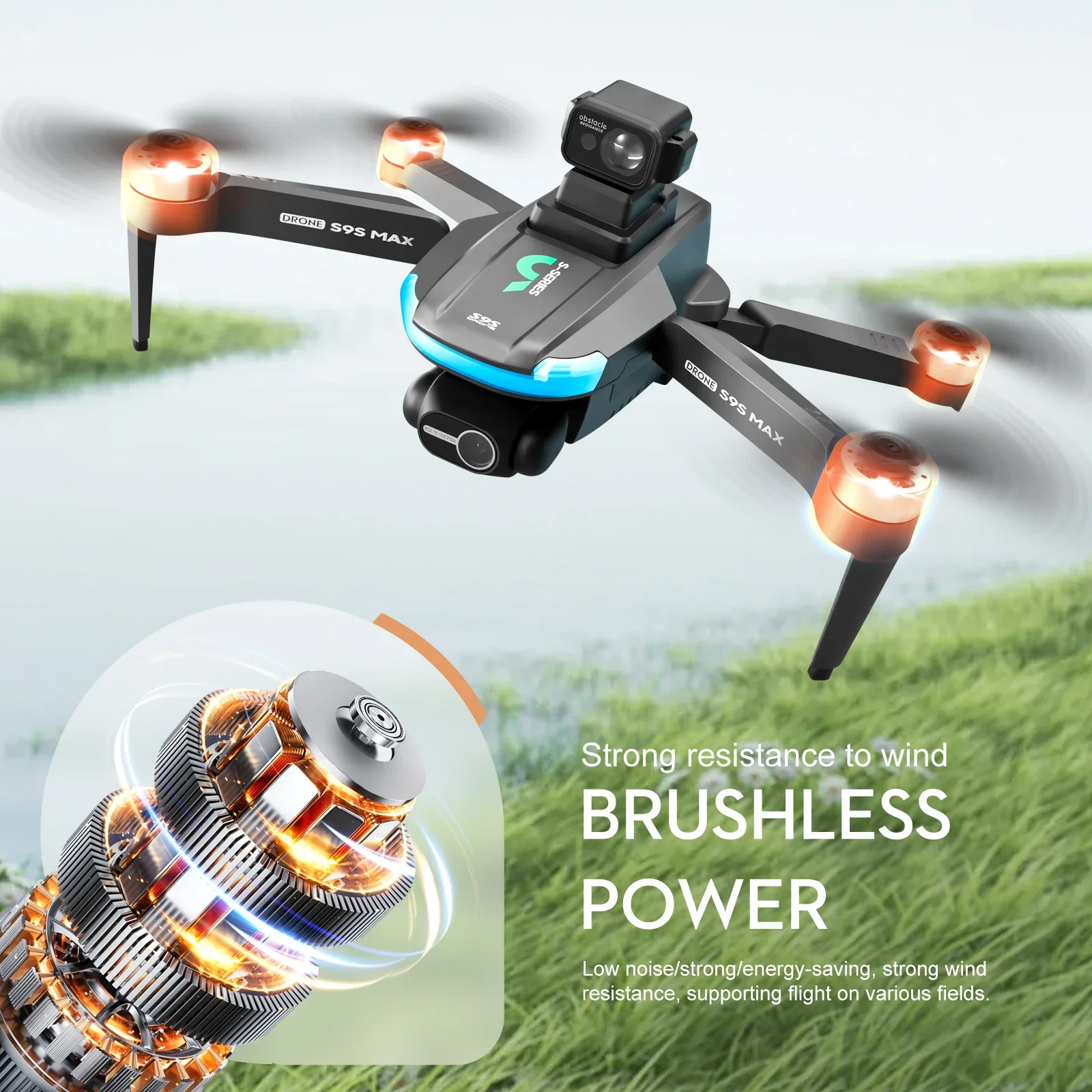 NEW S9S MAX MINI Drone 4K 2-Ax - Top Rc Hobby Mini Xcub ulasan dan harga