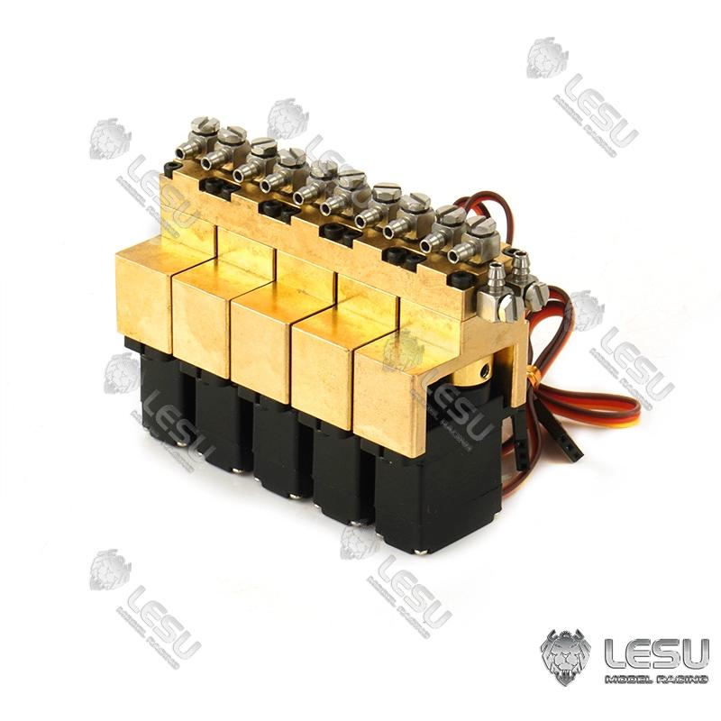 LESU hydraulic model 1-7 way m - Rc Excavator Hydraulic ulasan dan harga