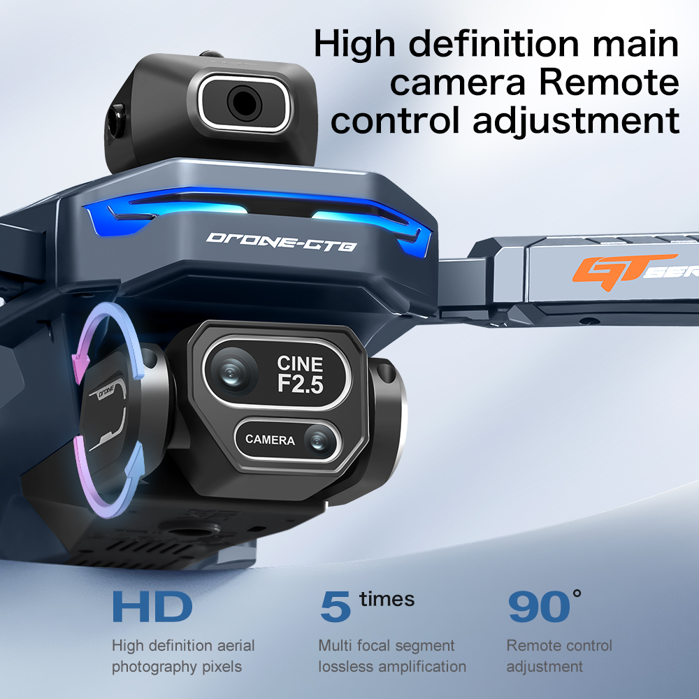 NEW GT8 HD RC Drone 4K Profess - Top Rc Hobby Mini Xcub ulasan dan harga