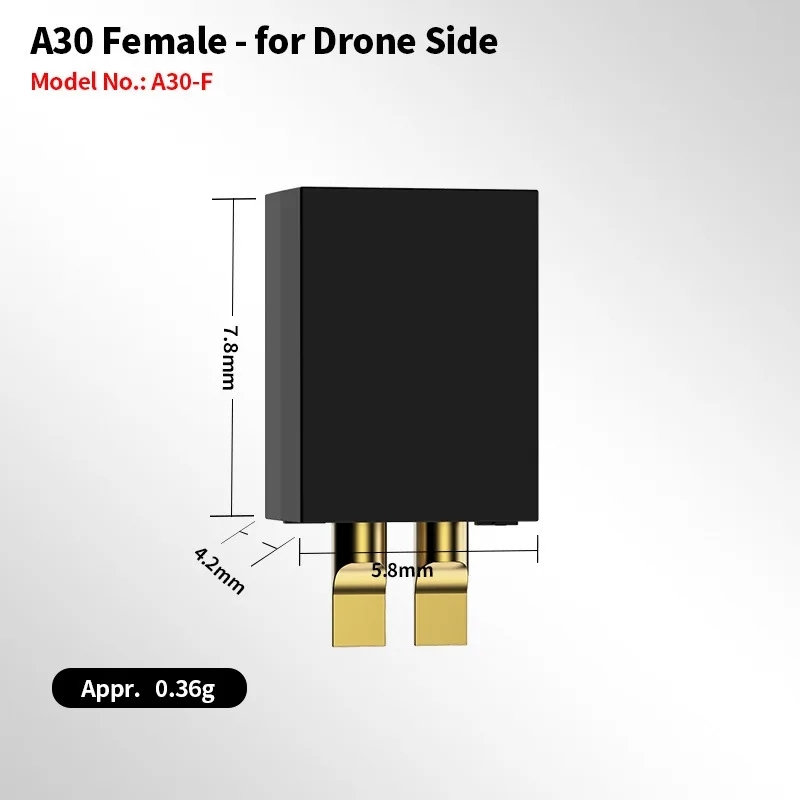 5Pcs GAONENG A30/BT2.0 Female  - Top Rc Hobby Mini Xcub ulasan dan harga