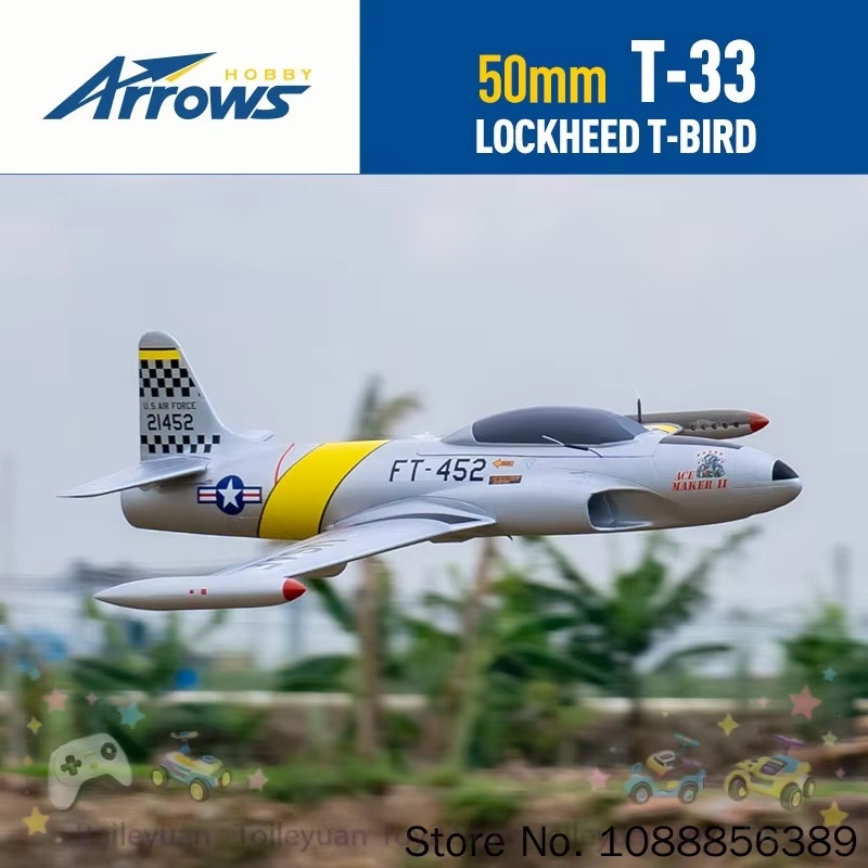 New In Stock Blue Arrows T-33  - Rc Hobby Park ulasan dan harga
